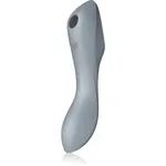 Satisfyer Curvy TRINITY 3 vibrátor se stimulátorem klitorisu Bluegrey 17.7 cm