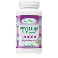 Dr. Popov Psyllium PROBIO kapsle s probiotiky 120 cps