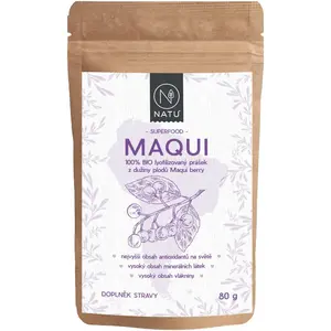 NATU Maqui BIO přírodní antioxidant v BIO kvalitě 80 g