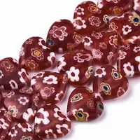 Handmade Millefiori Lampwork Beads Strands