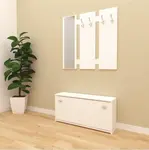 Předsíňová sestava, bílá, lada 03 new