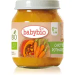 Babybio BIO mrkva a tekvica detský príkrm 130 g