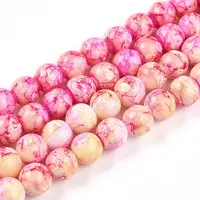 Baking Painted Glass Beads Strands