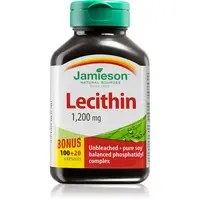 Jamieson Lecitin 1200 mg kapsle k podpoře funkce mozku a ke zlepšení paměti 120 cps