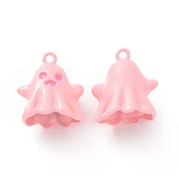 Spray Painted Alloy Enamel Pendants
