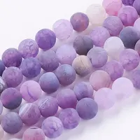 Natural Weathered Agate Beads Strands