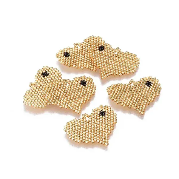 MIYUKI & TOHO Handmade Japanese Seed Beads Pendants