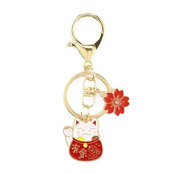 Chinese Style Alloy Enamel Keychains