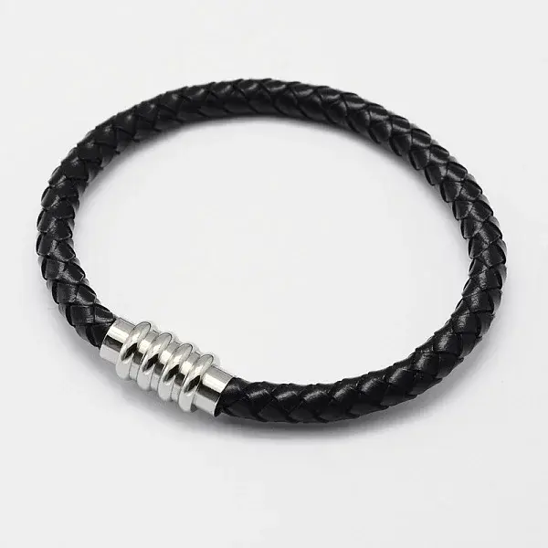 Braided Leather Cord Bracelets