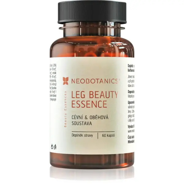 Neobotanics Leg Beauty Essence kapsle pro úlevu těžkosti nohou 60 cps