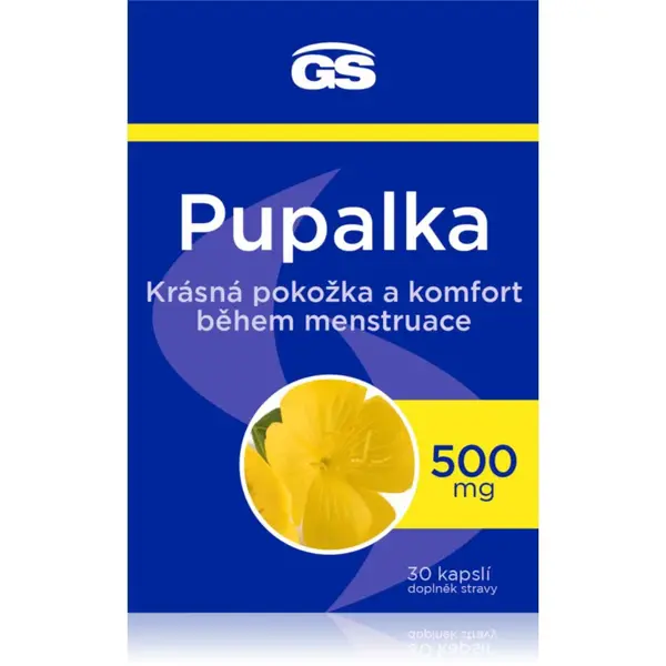 GS Pupalka Forte
 s vitaminem E kapsle pro klidnou menstruaci 30 cps