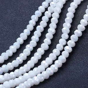 Electroplate Glass Beads Strands