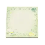 100 Sheets Flower Pattern Pad Sticky Notes