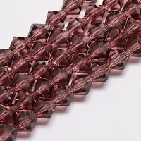 Transparent Glass Beads Strands