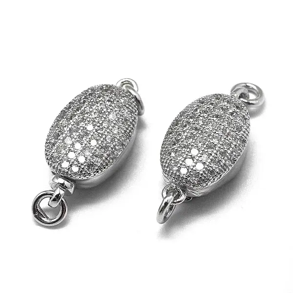 Anti-Tarnish Rhodium Plated 925 Sterling Silver Box Clasps
