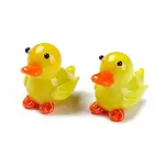Handmade Lampwork Miniature Duck Ornaments