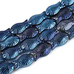 Transparency Electroplate Glass Beads Strands