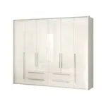 Šestidveřová skříň tiana-béžová - p64-2/pn základní