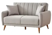 Dvoumístná rozkládací pohovka elain - šedá