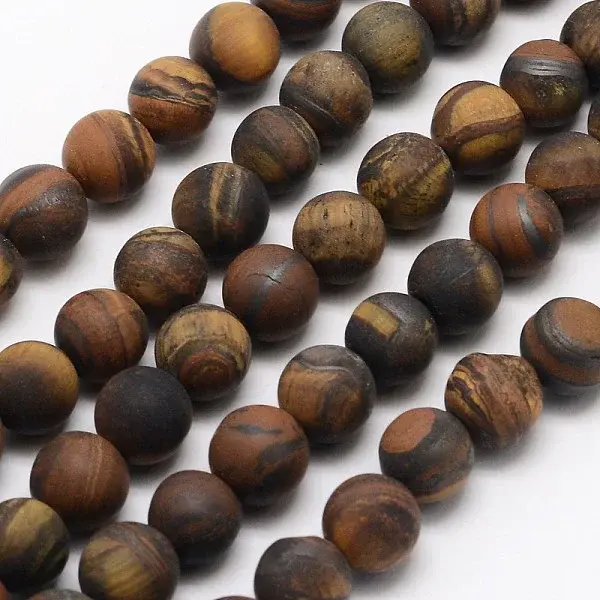 Natural Tiger Eye Beads Strands