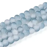 Crackle Glass Beads Strands