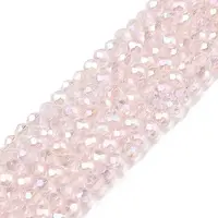 Electroplate Glass Beads Strands