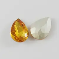 Glass Pointed Back Rhinestone