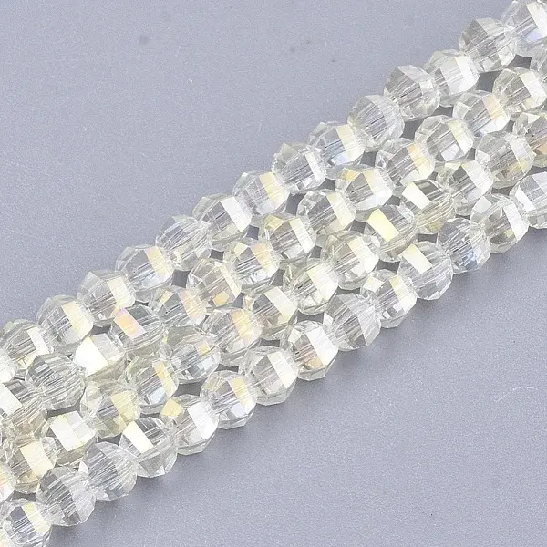 Electroplate Glass Beads Strands