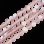 Transparent Glass Beads Strands