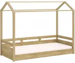 Domečková postel cody ii - dub světlý
