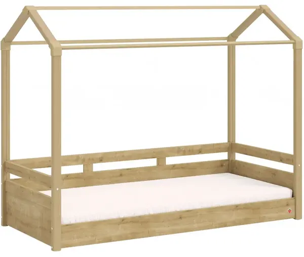 Domečková postel cody ii - dub světlý