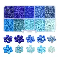 8500Pcs 10 Style Glass Seed Beads