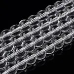 Transparent Glass Beads Strands