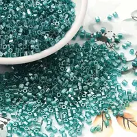 Transparent Colours Luster Glass Seed Beads