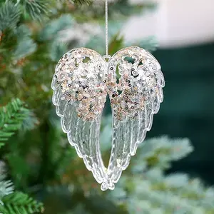 Acrylic with Sequin Pendant Decoration