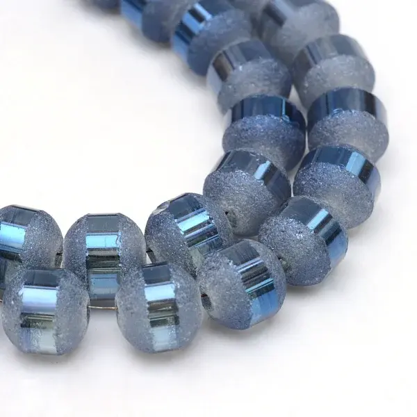 Electroplate Glass Bead Strands