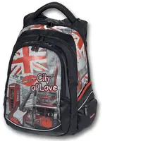 Školní studentský batoh city of love