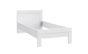 Dětská postel snow 90x200cm - bílá