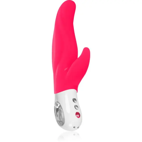 Fun Factory Lady Bi vibrátor so stimulátorom klitorisu India Red 22 cm