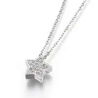 304 Stainless Steel Pendant Necklaces