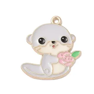 Alloy Enamel Pendants