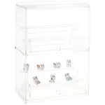 2-Layer 3-Tier Acrylic Minifigures Display Case