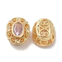 Brass with Glass Multi-Strand Links