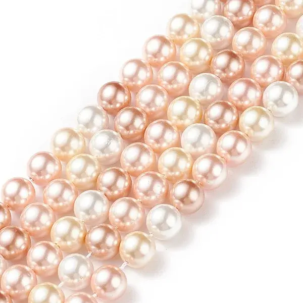 Shell Pearl Bead Strands