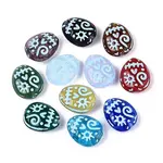 Painted Glass Beads