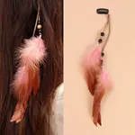 Feather Snap Hair Clips