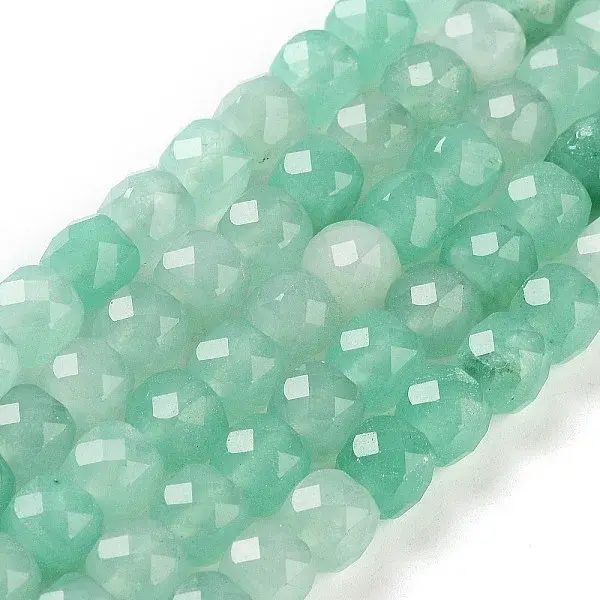 Natural White Jade Beads Strands