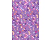 Koberec Motýlci 100x150 cm, fialový%