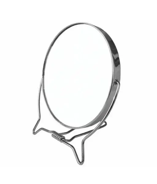 Obojstranné guľaté zrkadlo Duko M-07 - 90 x 100 mm