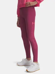 Dívčí legíny Under Armour UA Motion Branded Legging-RED - Holky